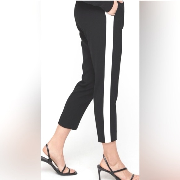 Aritzia Babaton blue straight leg high waist throusers size 4 - Picture 8 of 10